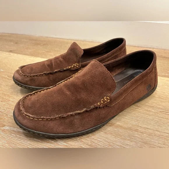 Born | Shoes | Born Suede Slip On Casual Loafers Brown Mens  display picture 1